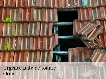 Urgence fuite de toiture Orne