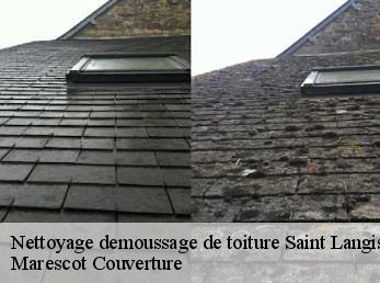 Nettoyage demoussage de toiture saint-langis-les-mortagne-61400 Marescot Couverture