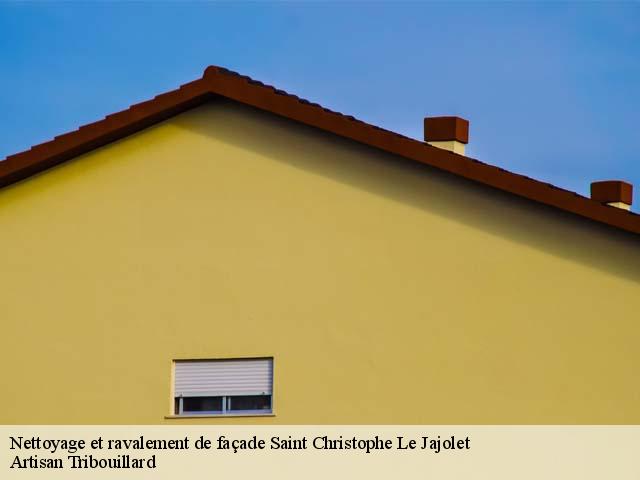 Nettoyage et ravalement de façade  saint-christophe-le-jajolet-61570 Artisan Tribouillard