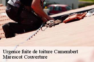 Urgence fuite de toiture camembert-61120 Marescot Couverture