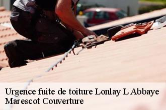Urgence fuite de toiture lonlay-l-abbaye-61700 Marescot Couverture