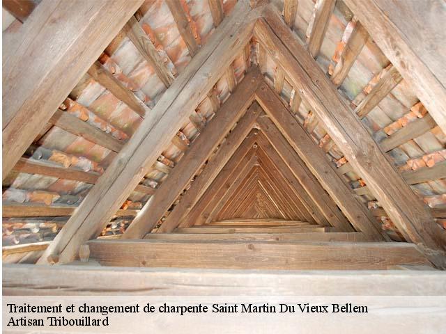 Traitement et changement de charpente  saint-martin-du-vieux-bellem-61130 Artisan Tribouillard
