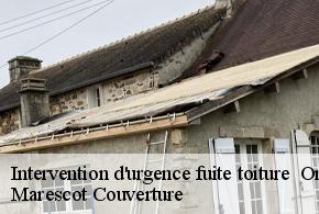 Intervention d'urgence fuite toiture 61 Orne Marescot Couverture