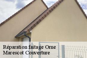 Réparation faitage 61 Orne  Marescot Couverture