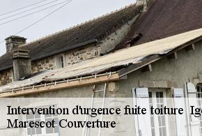 Intervention d'urgence fuite toiture ige-61130 Marescot Couverture