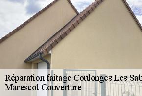 Réparation faitage coulonges-les-sablons-61110 Marescot Couverture