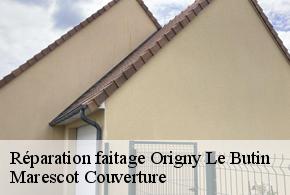 Réparation faitage origny-le-butin-61130 Marescot Couverture